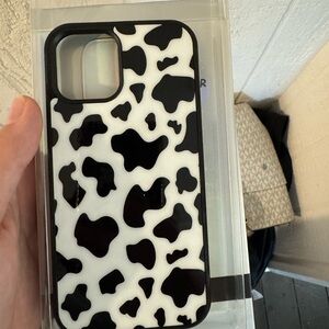 Black and White Cow Print Phone Case
